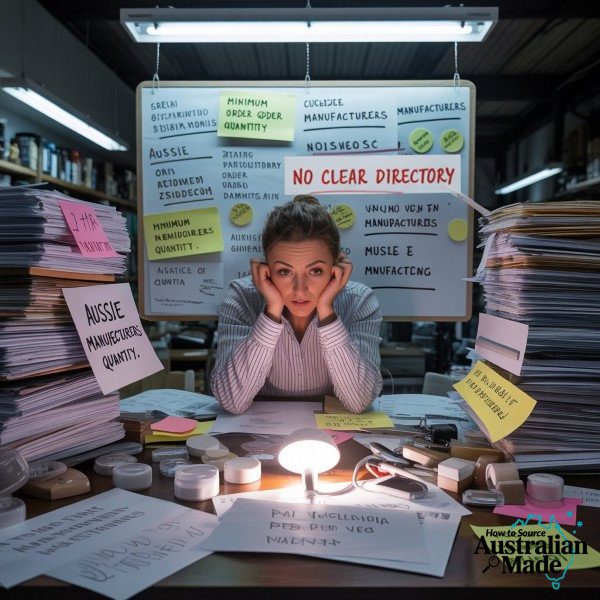 Sourcing Aussie made products headache